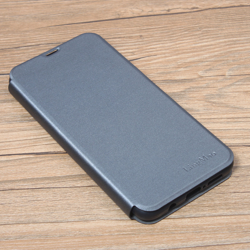 For Xiaomi Redmi Note 8 Pro Case Bakeey Flip with Stand Card Slot Full Body Brushed Leather Shockproof Soft Protective Case