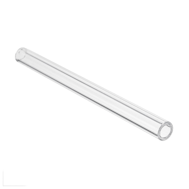 10Pcs Length 100mm OD 10mm 1mm Thick Wall Borosilicate Glass Blowing Tube Lab Factory School Home