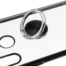 Bakeey Plating Transparent Ultra-thin with Finger Ring Holder Shockproof PC Protective Case for Xiaomi Redmi Note 8