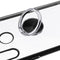 Bakeey Plating Transparent Ultra-thin with Finger Ring Holder Shockproof PC Protective Case for Xiaomi Redmi Note 8