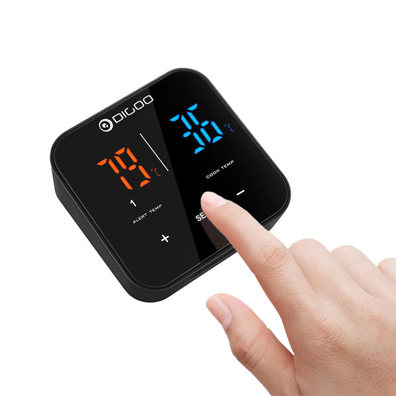 2PCS Digoo DG FT2303 Three Channels Smart Bluetoorh BBQ Thermometer Kitchen Cooking Thermometer