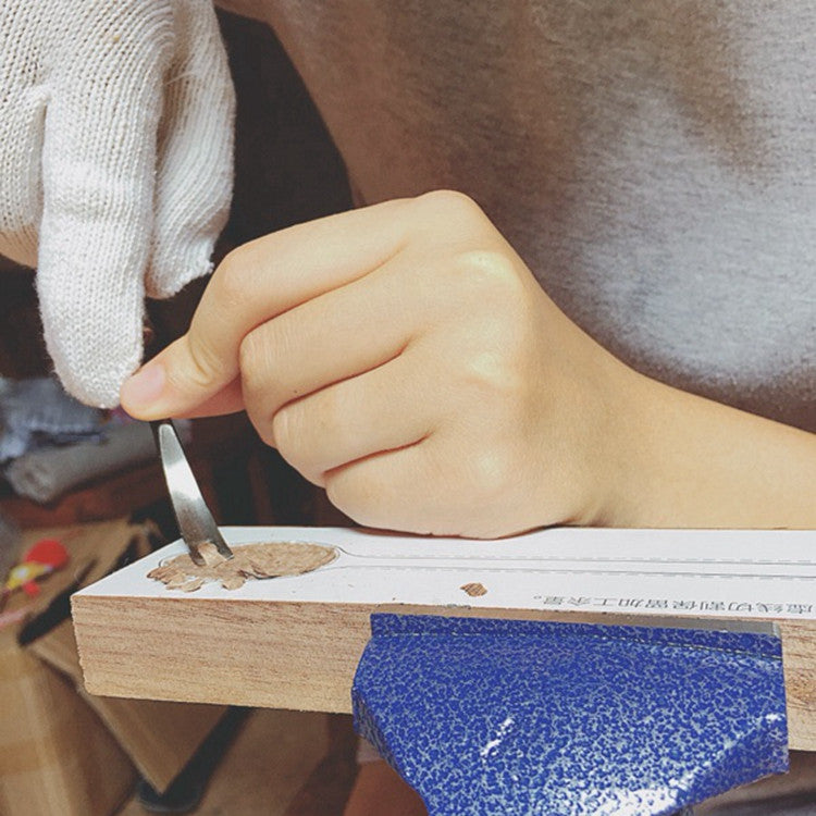 6Pcs Wood Carving Hand Chisels Tool Set Woodworking Professional Lathe Gouges