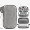 Boona 19cm*11cm Digital Accessories Storage Bag Double Layer 20000mAh Power Bank U Disk Memory Card USB Cable Organizer Travel Bag