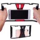 Video Camera Cage Anti-shake Protective Camera Handle Stabilizer for Cellphone