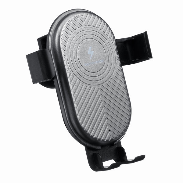 15W Qi Wireless Charger Fast Charging Gravity Linkage Air Vent Car Phone Holder For 4.0-6.5 Inch Smart Phone