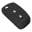 2 Buttons Car Remote Key Case Silicone Rubber Cover Fob Shell for Nissan Qashqai