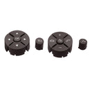 Brown Car Steering Worn Button Switch Cover Left & Right For Mercedes W204 W212 C200 E260 E320 GLK260