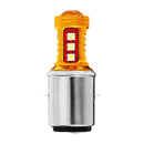 Pair 12V BA20D H6 COB Motorcycle Headlight LED Bulbs W/ High Low Beam