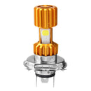 H4 BA20D LED COB Motorcycle Bike Hi/Lo DC12V-24V High Bright Headlight Fog Lamp
