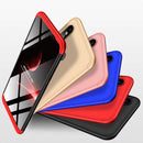 Bakeey 3 in 1 Double Dip 360 Hard PC Full Protective Case For Xiaomi Mi8 Mi 8 6.21 inch