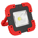 Portable Solar/USB Charge COB LED Work Light Rechargeable Emergency Flood Camping Lamp