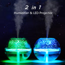 500ml LED Ultrasonic Essential Oil Humidifier Diffuser Mist Aromatherapy Air Purifier