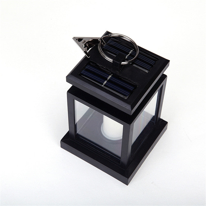 Solar Power Clip Lamp Hanging Led Umbrella Light Lawn Path Landscape Garden