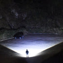 XANES T6 200W Flashlight 4 Modes USB Rechargeable Zoomable Life Waterproof COB Work Lamp Camping Hunting