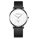 CRRJU 2269 Men Full Steel Simple Dial Date Display Quartz Watch