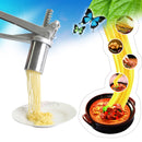 Stainless Steel Pasta Noodle Maker Fruit Juicer Press Spaghetti Kitchen Machine Noodle Mould