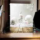 5x7ft Christmas Snowman Wall Board Studio Photo Photography Background Backdrop