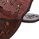 Quran Book Holder Stand Rihal Rehal With Decorations Wooden Small Bookshelf