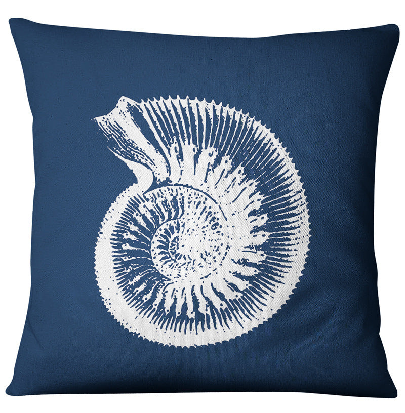 Compass American Ocean Style Linen Pillow Case Home Fabric Sofa Mediterranean Cushion Cover