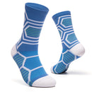 Breathable Compression Socks Below Knee Anti-friction Stockings for Cycling Sports