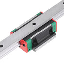 Machifit HGR15 100-1000mm Linear Rail Guide with HGW15CC Linear Rail Slide Flange Block CNC Parts