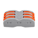 20Pcs 3Pin Wire Docking Connector Termainal Block Universal Quick Terminal Block SPL-3 Electric Cable Wire Connector Terminal 0.08-4.0mm