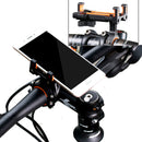 BH01 AL6061-T6 Bicycle Phone Holder Bracket for Phone GPS Device Up To 6.5 Inch Non-slip Shock