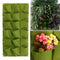 18 Pocket Vertical Greening Hang Wall Garden Seedling Plant Grow Bag Planter