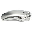 Motorcycle Rear Fender Mudguard Fit For Yamaha/Honda/Suzuki Chopper Cruiser Silver Black