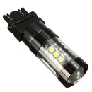 7W 6000K White LED Reverse Turn Signal Light Back Up Fog Lamp 3157 3535 16SMD