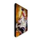 Hand Painted Oil Paintings Abstract People Modern Stretched Canvas Wall Art For Home Decoration
