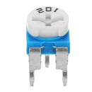 130Pcs Trimming Potentiometer Adjustment 100ohm-1Mohm RM065 Variable Resistors Assortment Kit