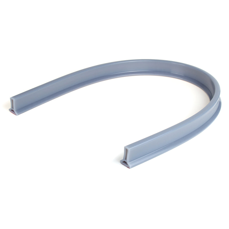 60-200mm Grey Free Bending Water Barrier Water Stopper Silicone Strip Shower Barrier Tools Kit