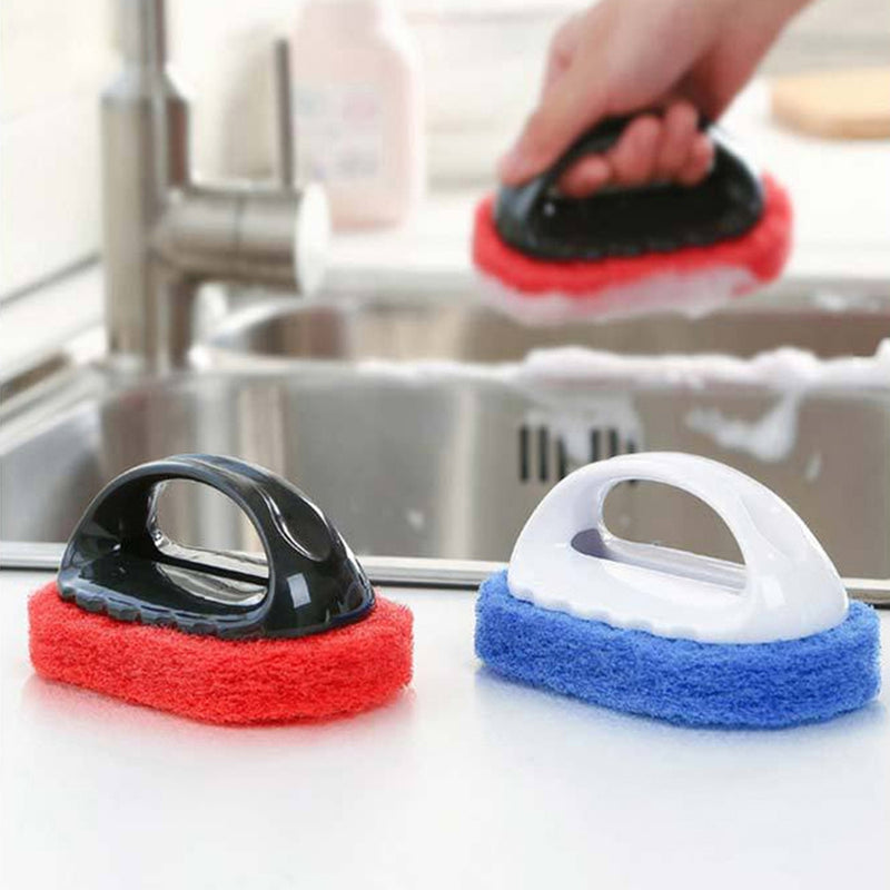 Kitchen Strong Decontamination Cleaning Sponge Cleaning  Brushes Bath Brush Wash Pot Cleaning Brush