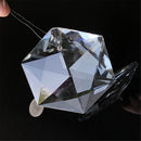 100MM Six-Star Shape Large Clear Chandelier Crystal Pendant Lamp Prisms Parts Hanging Drops