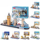 3D Puzzles Models Taj Mahal Colosseum Architecture Model Kits Adult Kid Toys Gift