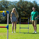 Light-Up Ladder Ball Toss Set with 8 Balls Outdoor Backyard Lawn Toss Toys