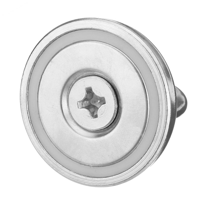 48mm 90KG Neodymium Recovery Magnet Metal Detector Treasure Hunting Fishing Sucker