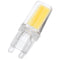 G9 2.5W Non-dimmable COB LED Light Bulb for Chandelier Replace Indoor Lamp AC220-240V