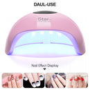 36W 12 LED Quick Sensor Professional UV Nail Lamp Light Polish Gel Dryer Machine