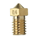 JGAURORA 1.75mm Filament 0.4mm Copper Nozzle for 3D Printer