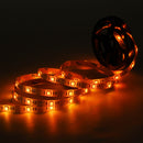 30/50/100/150/200CM Battery Powered 5050 RGB LED Flexible Strip Light + Remote Party Home Decor DC5V