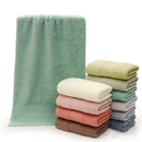 KCASA KC-X2 100% Cotton Solid Bath Towel Fast Drying Soft 10 Colors Thick High Absorbent