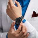 SKMEI 1210 Fashion Watch Simple Style Leather Strap Casual Unisex Quartz Analog Wrist Watch