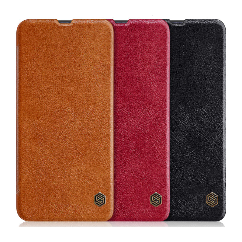 NILLKIN Flip Shockproof Card Slot Holder PU Leather Protective Case for Samsung Galaxy M30 2019