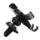 Cafele Metal Gravity One-handed Operation Air Vent Car Mount Car Phone Holder 360 Degree Rotation For 4.0-6.5 Inch Smart Phone