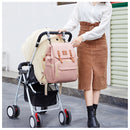 21L USB Mummy Backpack Waterproof Baby Nappy Diaper Bag Shoulder Handbag Outdoor Travel