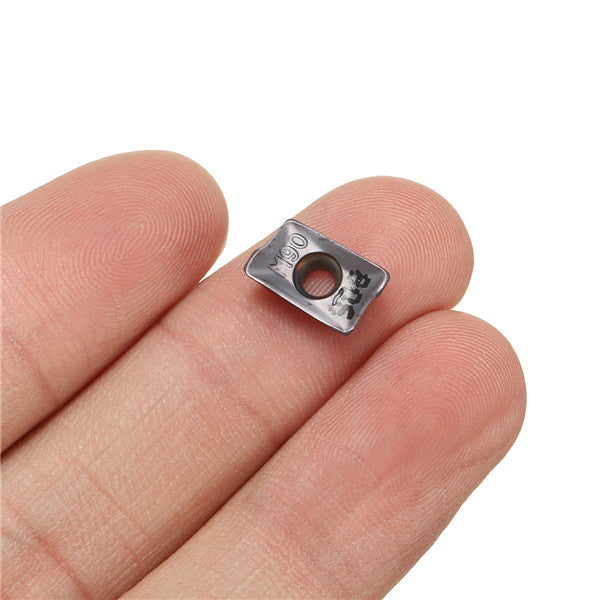 10pcs HM90 APKT 1003 PDR IC908 Carbide Inserts Turning Tool Holder Inserts