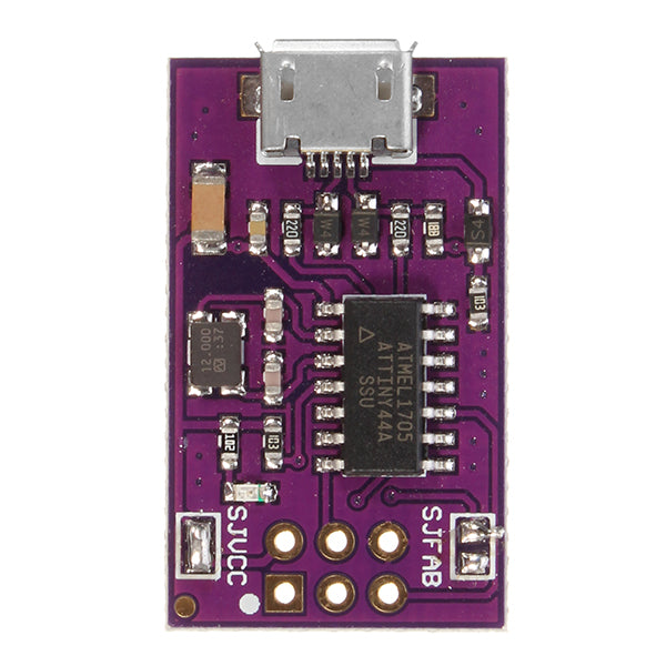 5Pcs 5V Micro USB Tiny AVR ISP ATtiny44 USBTinyISP Programmer For  Bootloader