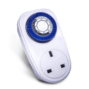 Loskii HA-26 16A Indoor 24 Hours Mechanical Plug-in Wall Socket Switch Timer Patent Setting Pins Tim
